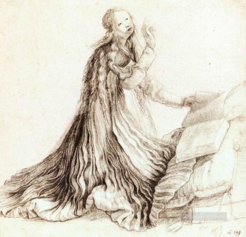 「受胎告知の聖母」ルネサンス マティアス・グリューネヴァルト Oil Paintings